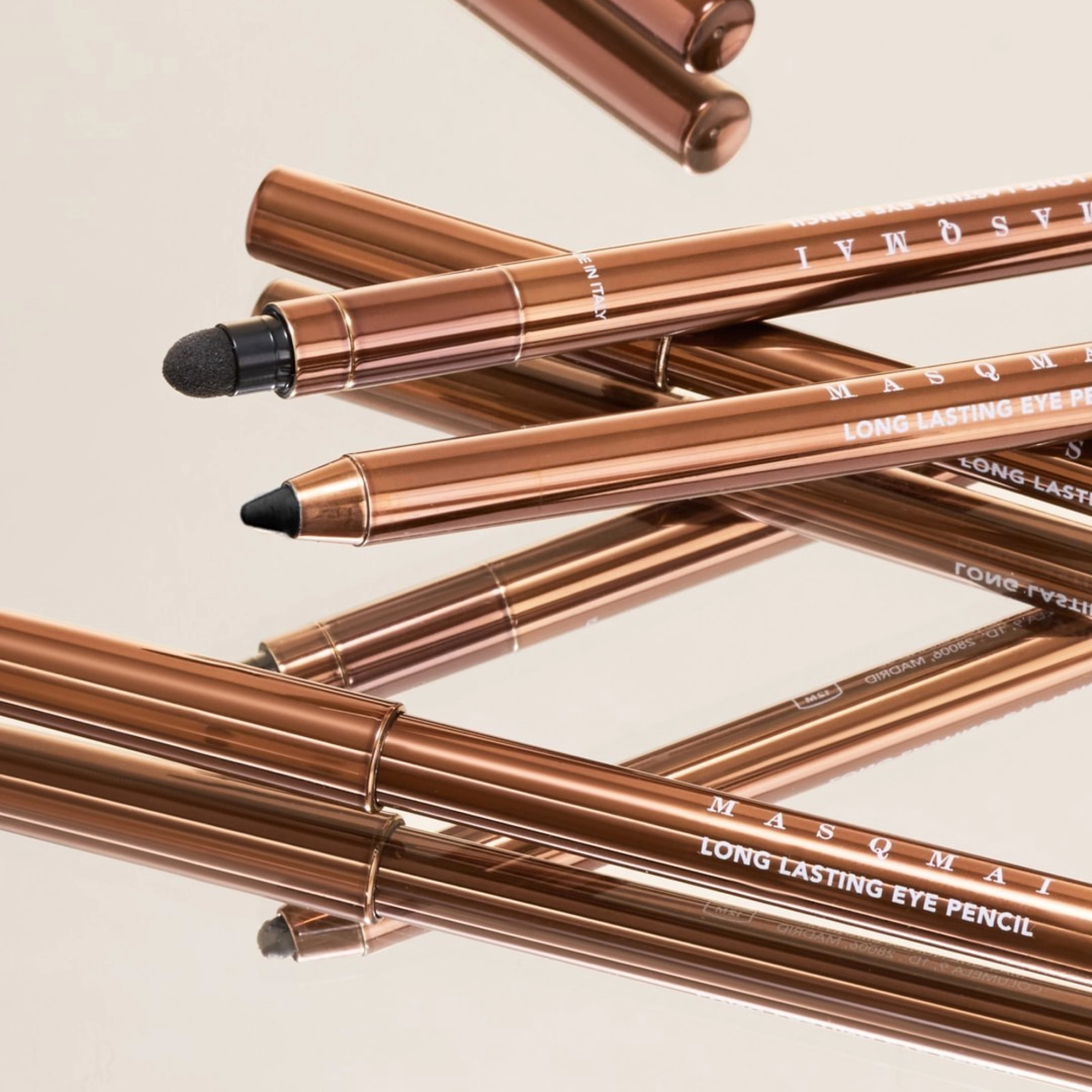 Олівець для очей Long Lasting Eye Pencil MASQMAI Відтінок Brown — фото 7
