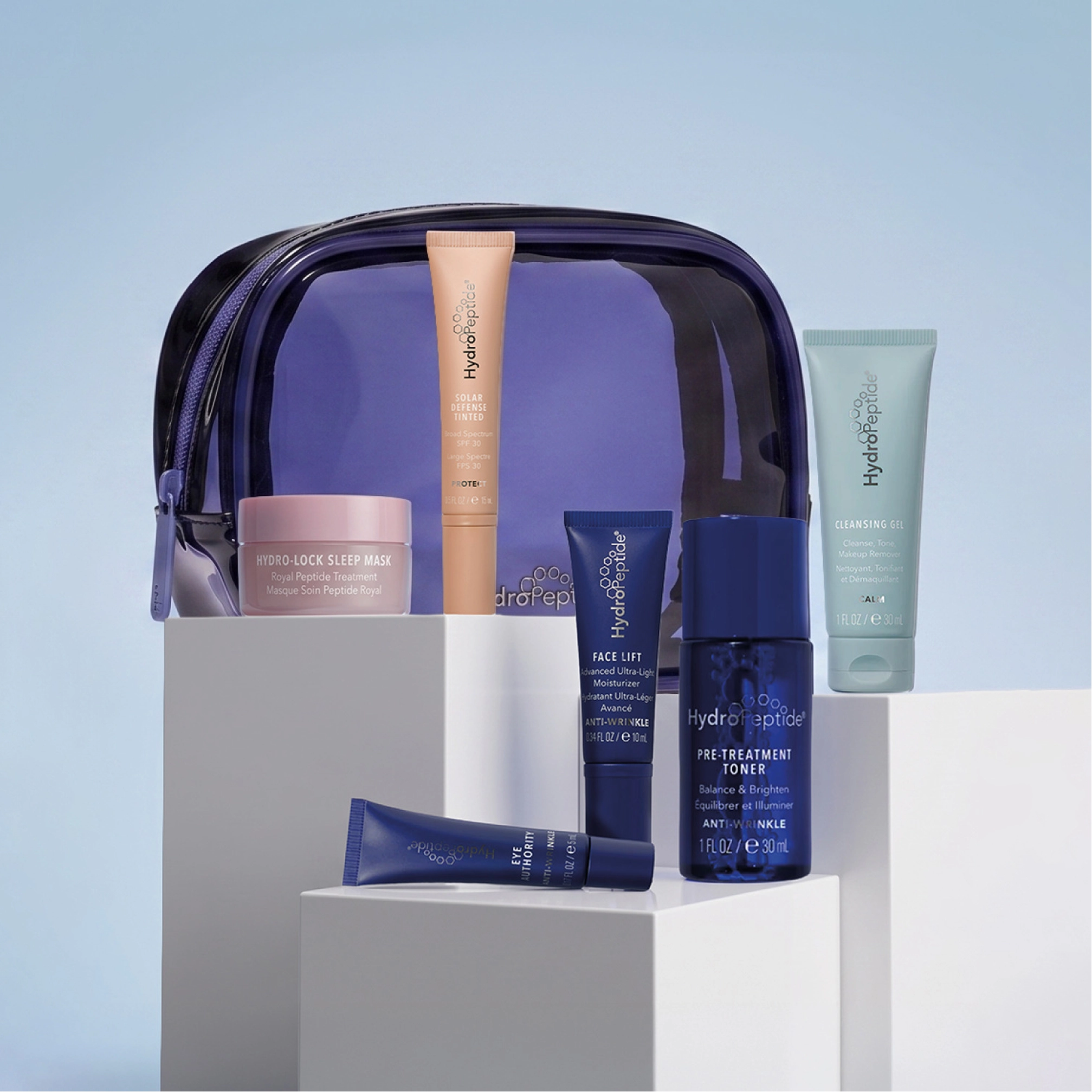 Набір для комплексного денного та нічного догляду Day & Night Kit HYDROPEPTIDE — фото 2
