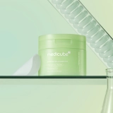 Заспокійливі тонер-педи з екзосомами центели та чайним деревом Exosome Cica Calming Pad MEDICUBE — фото 8