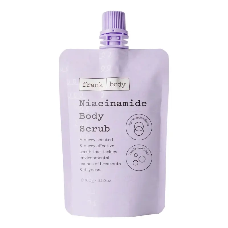 Скраб для тіла з ніацинамідом Niacinamide Body Scrub FRANK BODY Вага 100 г