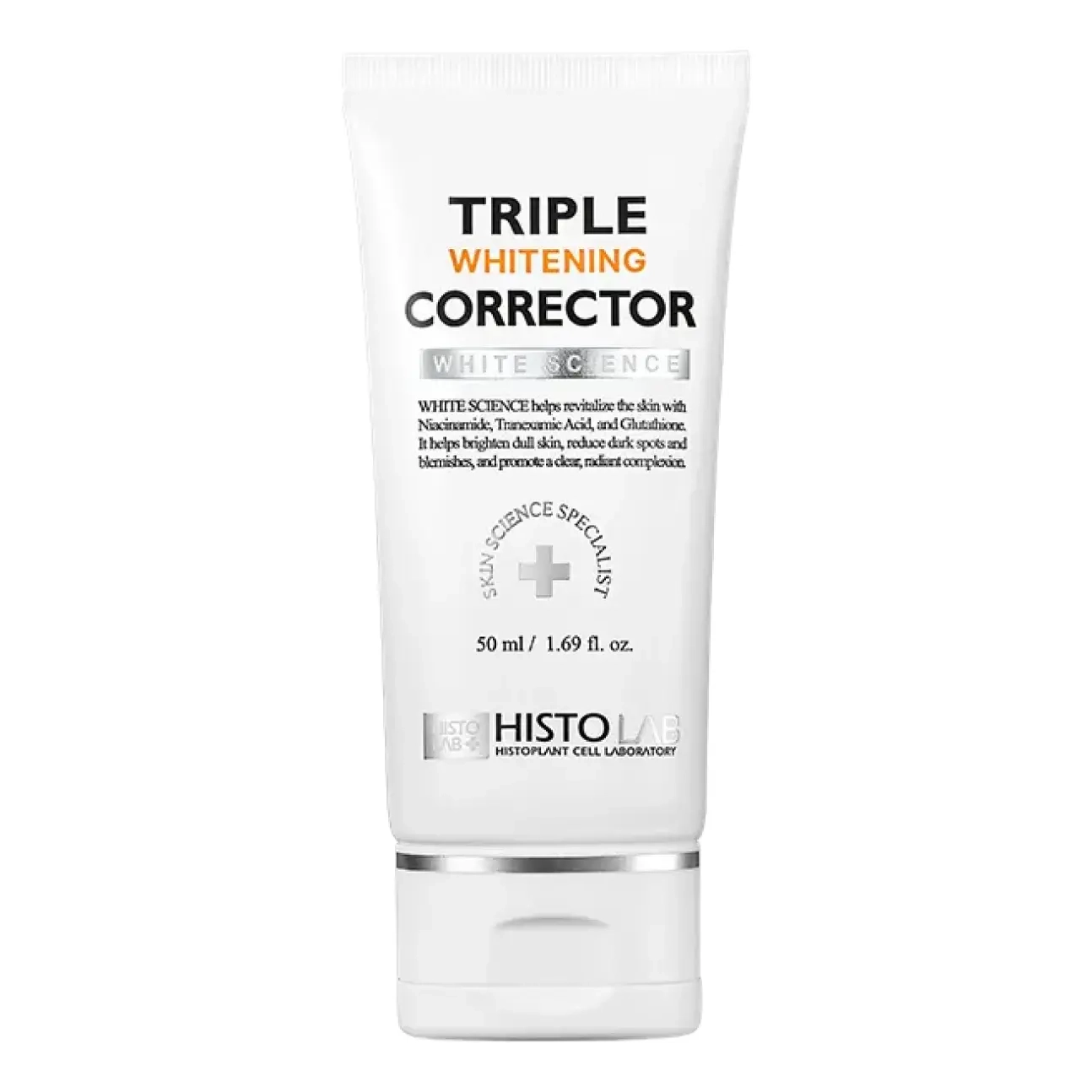 Локальний освітлювальний засіб проти пігментації Triple Whitening Corrector HISTOLAB Обʼєм 50 мл