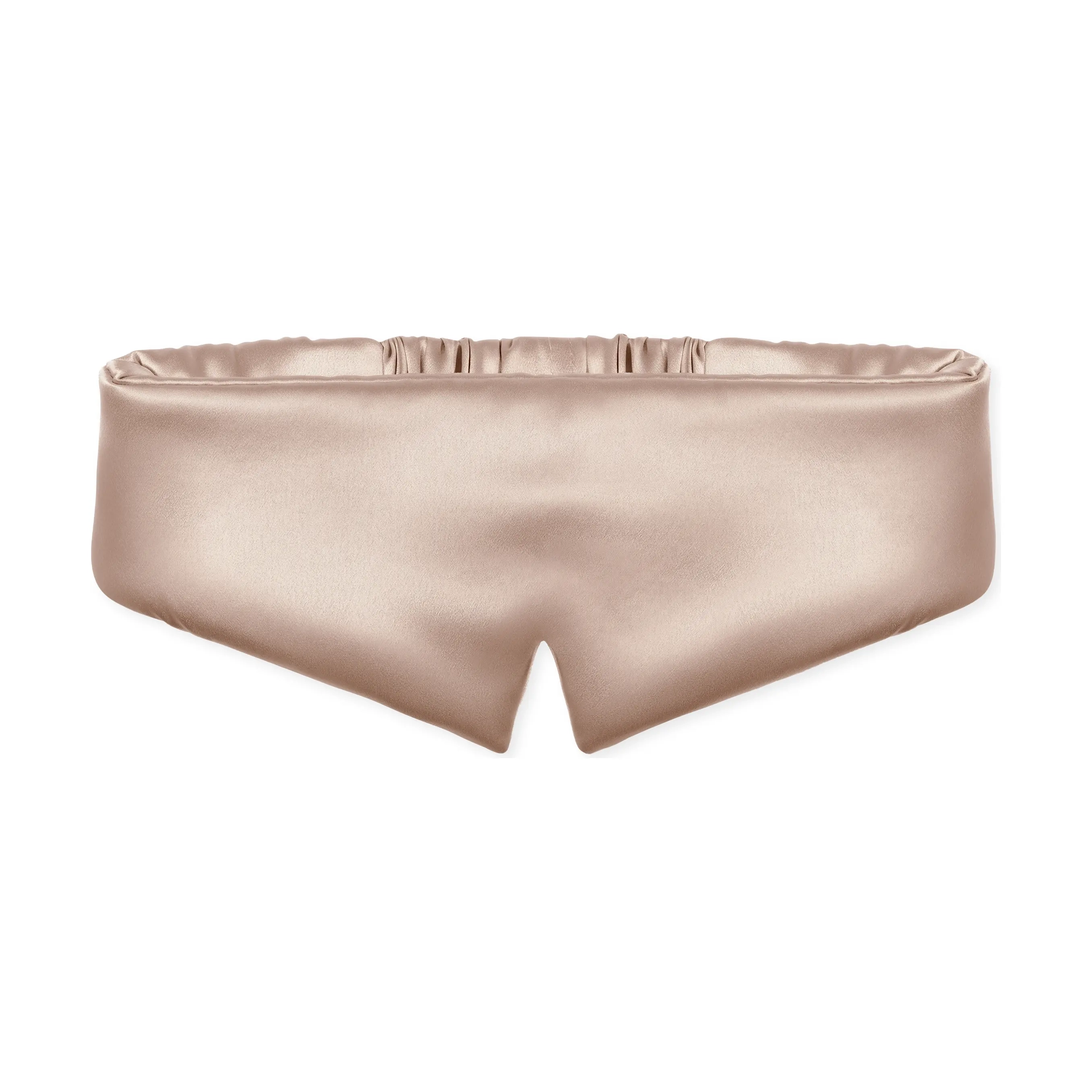Шовкова маска для сну та відпочинку Pure Silk³ Mask MON MOU Відтінок Beige