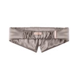 Шовкова маска для сну та відпочинку Pure Silk³ Mask MON MOU Відтінок Taupe — фото 2