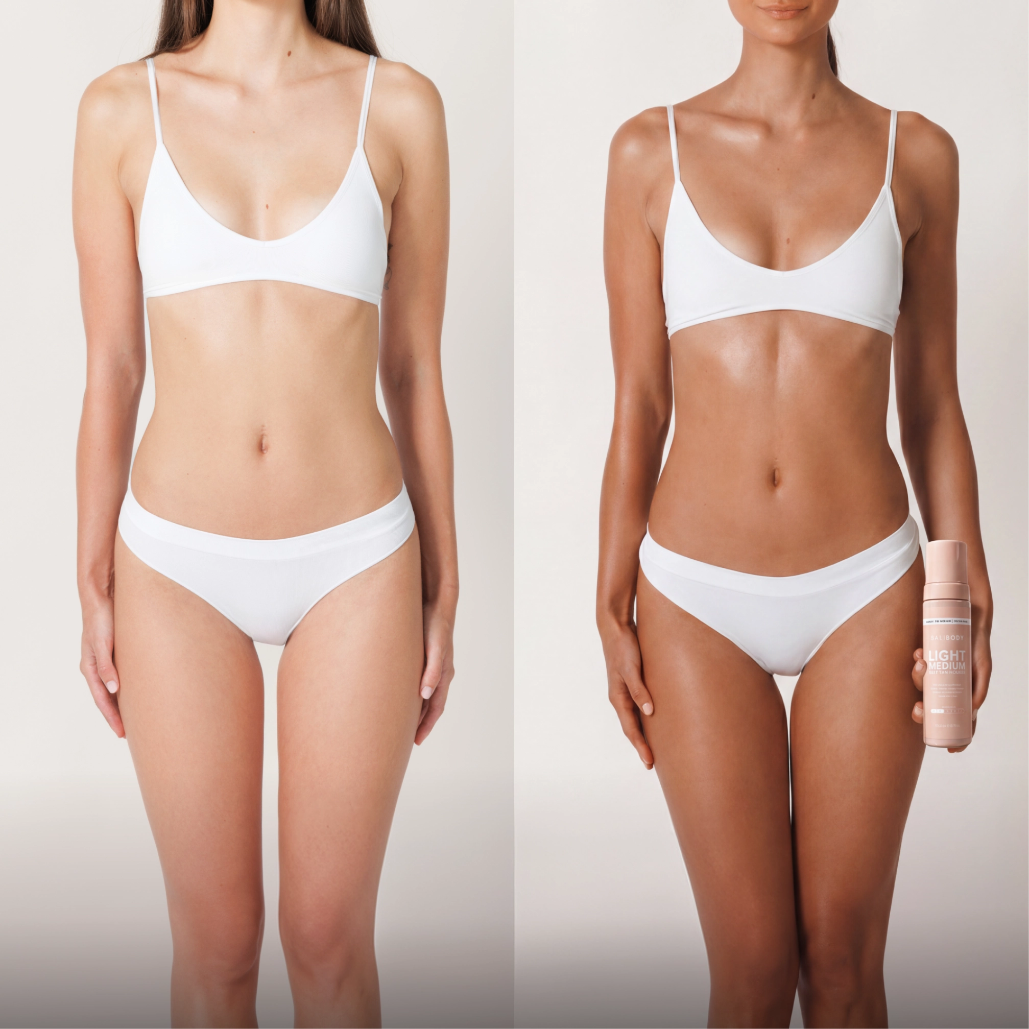 Мус-автозасмага для тіла Light Medium Self Tanning Mousse BALI BODY Обʼєм 200 мл — фото 4