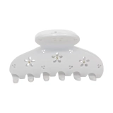 Заколка-краб для волосся Lil Effing Clip in Blanc Petal Eyelet EMI JAY