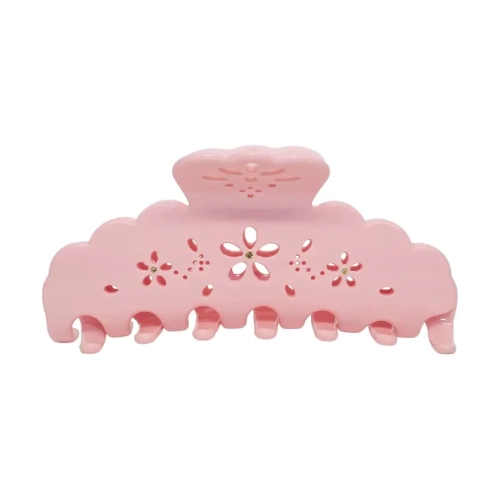Велика заколка-краб для волосся Big Effing Clip in Rose Fleur Eyelet EMI JAY