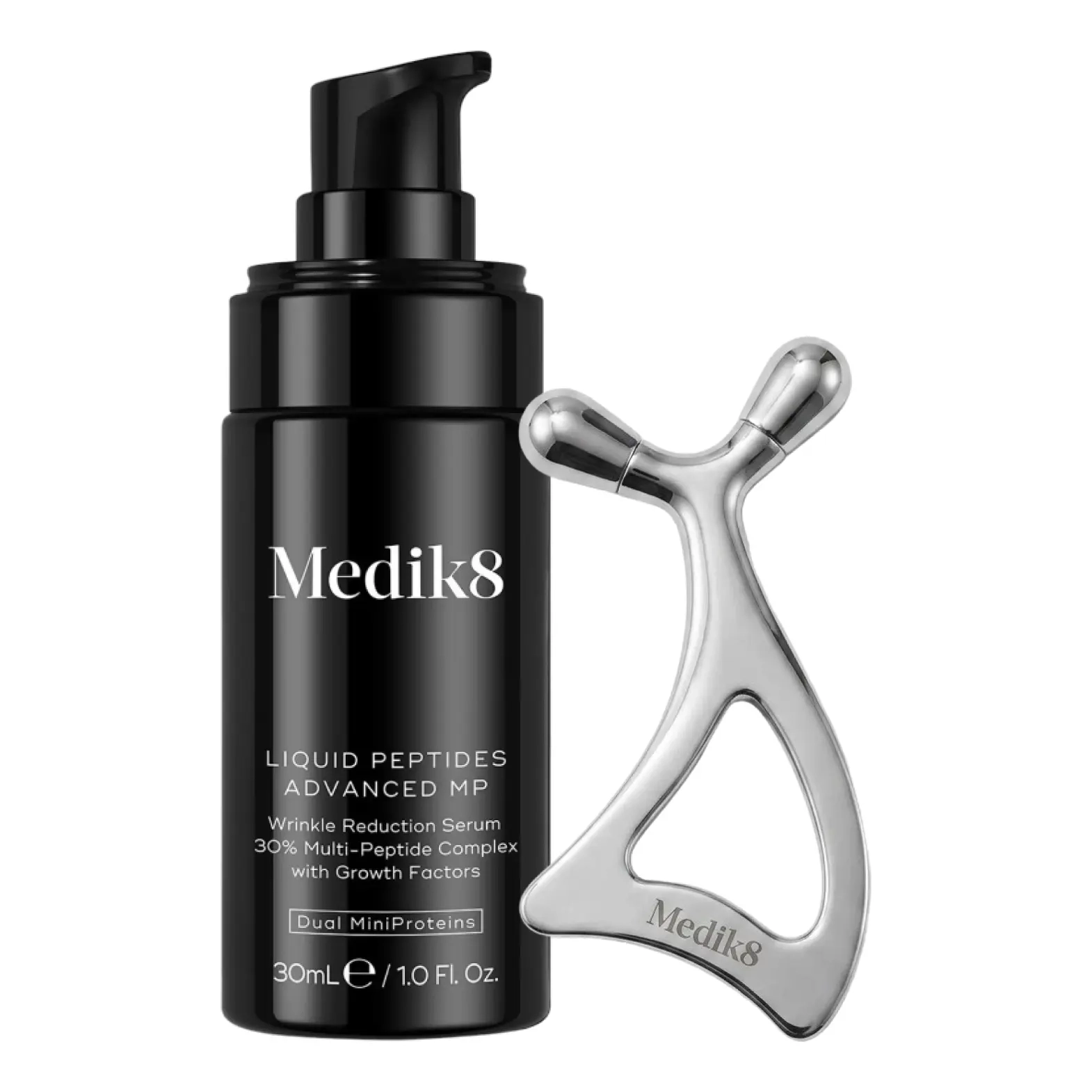 Лімітований набір проти ознак старіння Liquid Peptides Advanced MP Kit MEDIK8 Обʼєм 30 мл