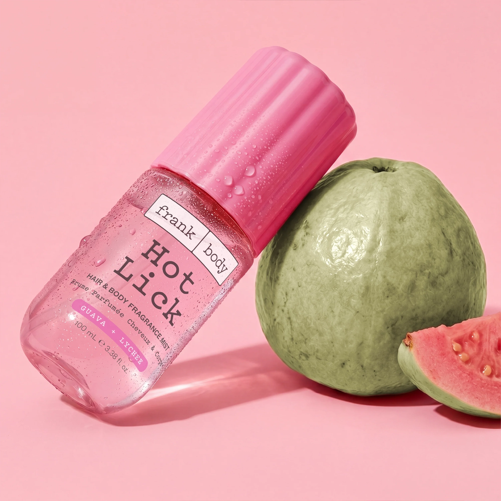 Парфумований міст для волосся та тіла з ароматом гуави та лічі Hot Lick Hair & Body Fragrance Mist FRANK BODY Обʼєм 100 мл — фото 4