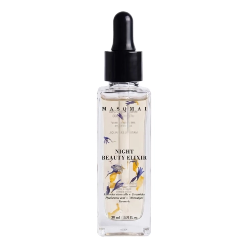 Нічний відновлювальний еліксир для обличчя Natural Beauty Elixir Night masqmai