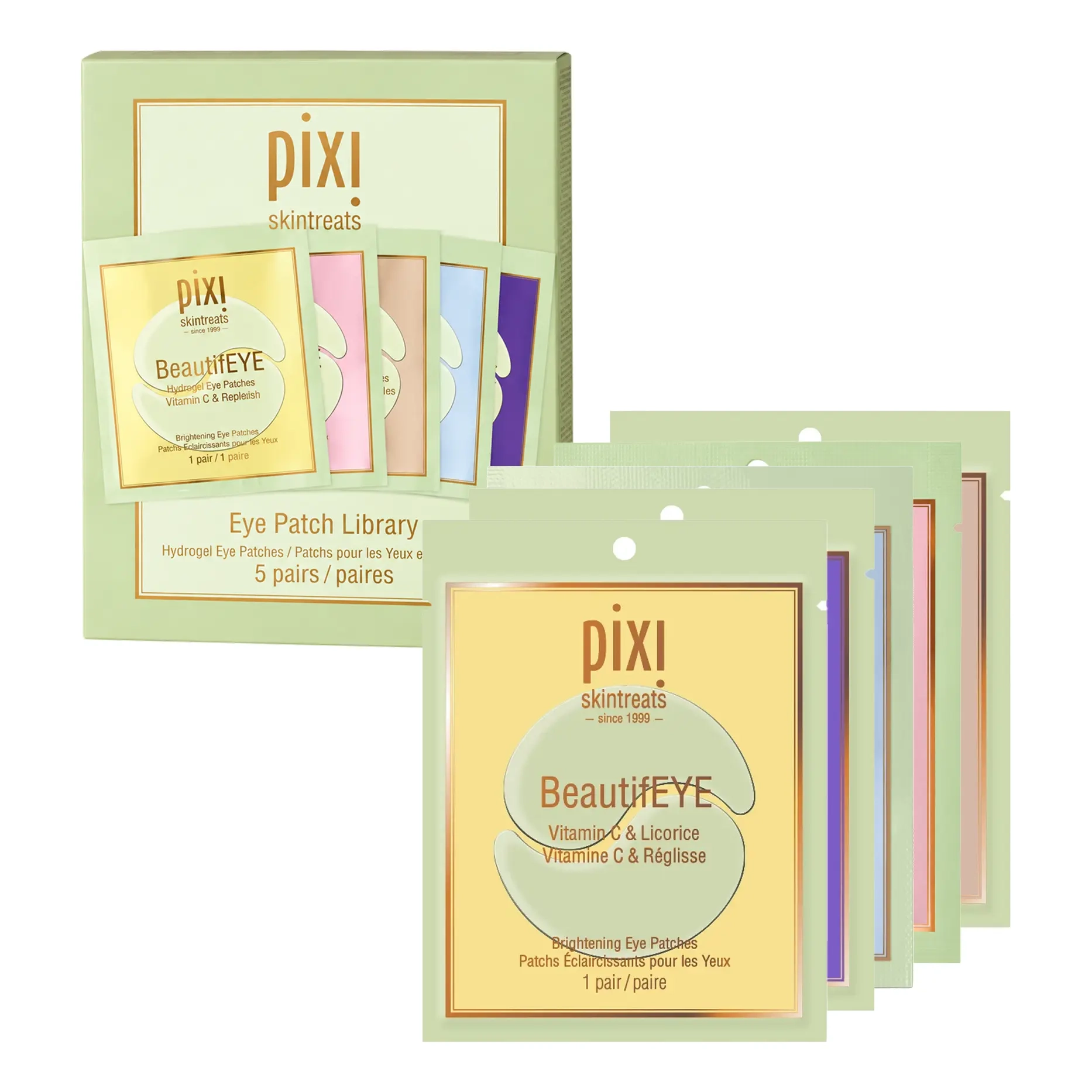 Набір патчів для зони навколо очей Eye Patch Library PIXI