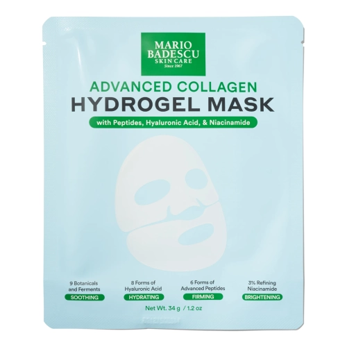 Гідрогелева маска для обличчя з колагеном Advanced Collagen Hydrogel Sheet Mask 1 pcs mario-badescu Вага 34 г