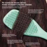 Щітка для прямого та хвилястого волосся The Complete Carebrush Straight To Wavy TANGLE TEEZER Відтінок Glistening Jade — фото 6
