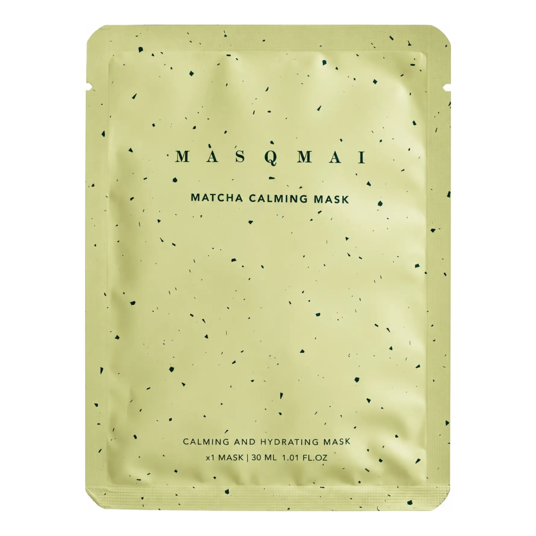 Заспокійлива гідрогелева маска для обличчя Matcha Calming Mask 1 pcs MASQMAI