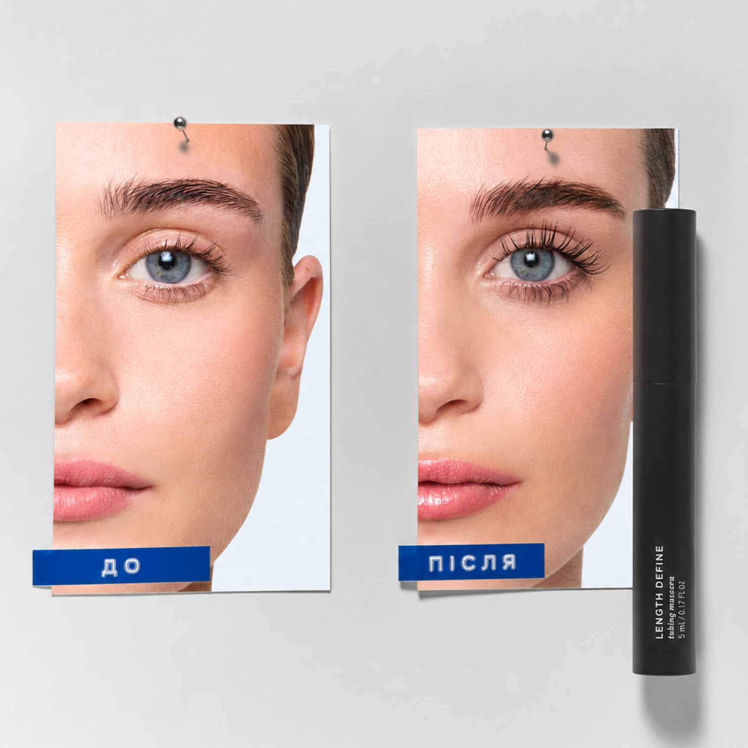 Туш для подовження вій Length Define Tubing Mascara REVITALASH Відтінок Dark Brown — фото 4