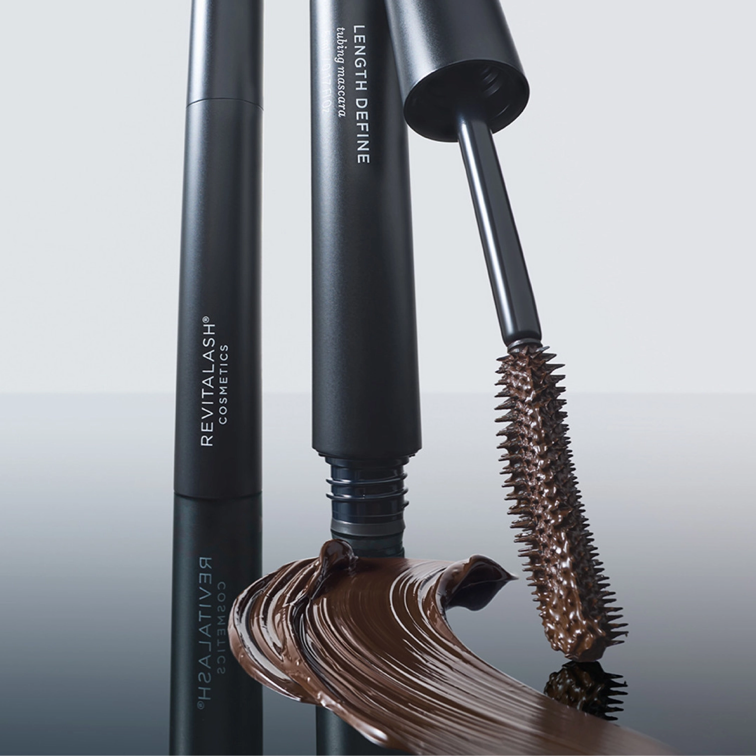 Туш для подовження вій Length Define Tubing Mascara REVITALASH Відтінок Dark Brown — фото 6