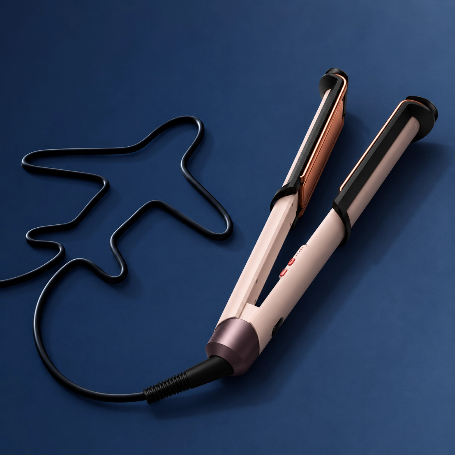 Випрямляч для волосся з технологією охолодження Corrale CoolShine™ Hair Straightener Ceramic Pink DYSON — фото 9