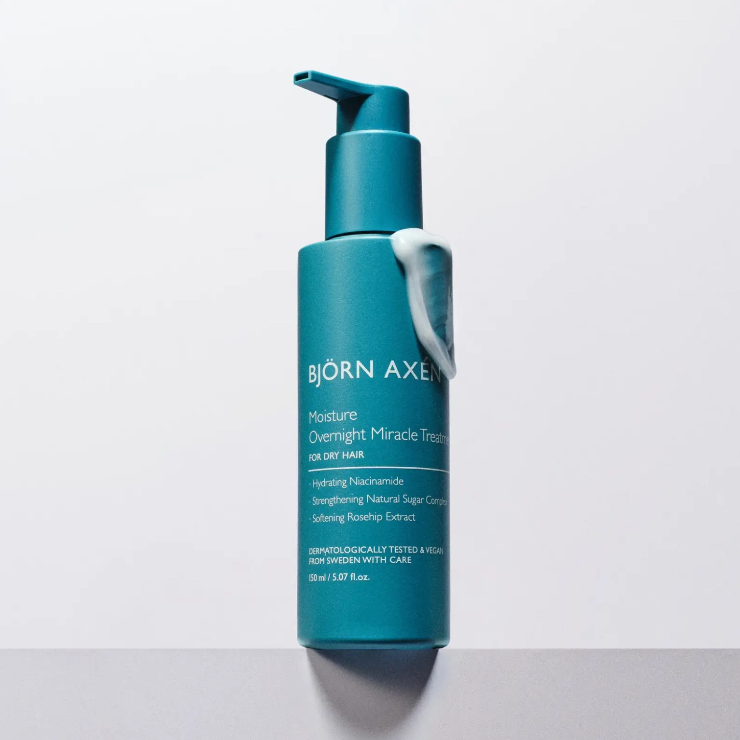 Нічний зволожувальний догляд для сухого волосся Moisture Overnight Miracle Treatment BJÖRN AXÉN Обʼєм 150 мл — фото 3