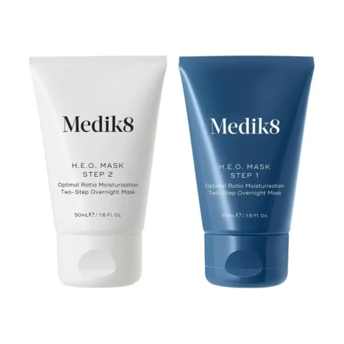 Глибоко зволожуюча двоступенева нічна маска H.E.O. Mask medik8