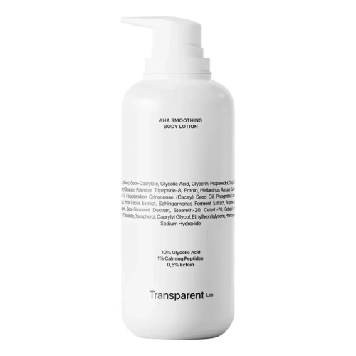 Розгладжуючий лосьйон для тіла з АНА кислотами AHA Smoothing Body Lotion transparent-lab