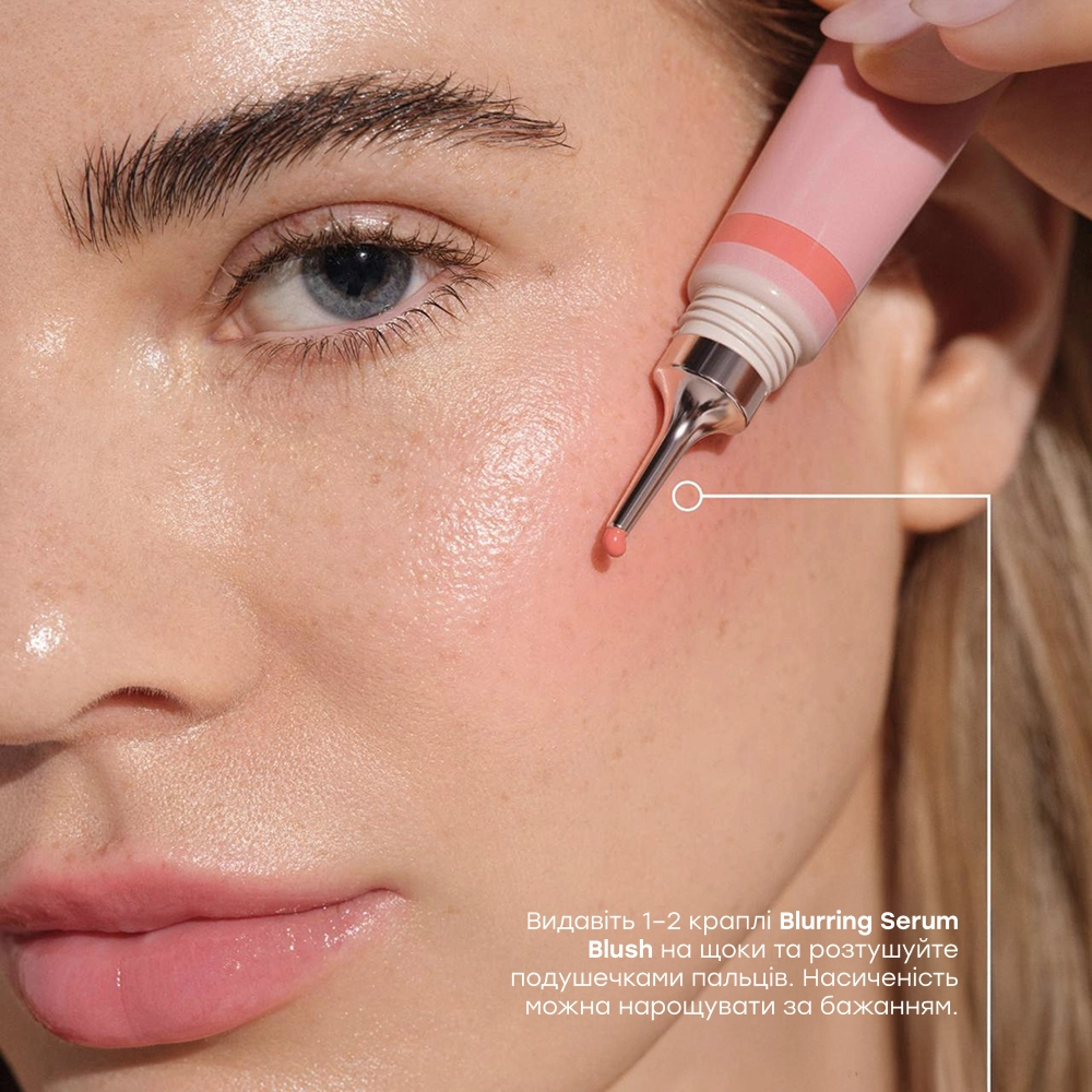 Рідкі румʼяна Blurring Serum Blush ANASTASIA BEVERLY HILLS Відтінок Guava — фото 8