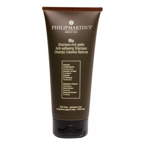 Шампунь для світлого волосся проти жовтизни Blue Anti-Yellowing Shampoo philip-martins