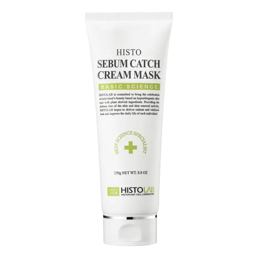 Заспокійлива крем-маска для проблемної шкіри Sebum Catch Cream Mask HISTOLAB Обʼєм 250 мл