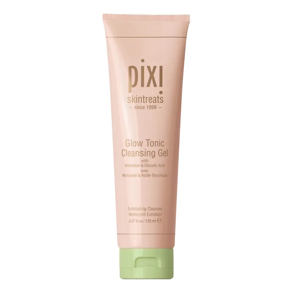 Очищувальний гель для обличчя з гліколевою кислотою Glow Tonic Cleansing Gel PIXI Обʼєм 135 мл