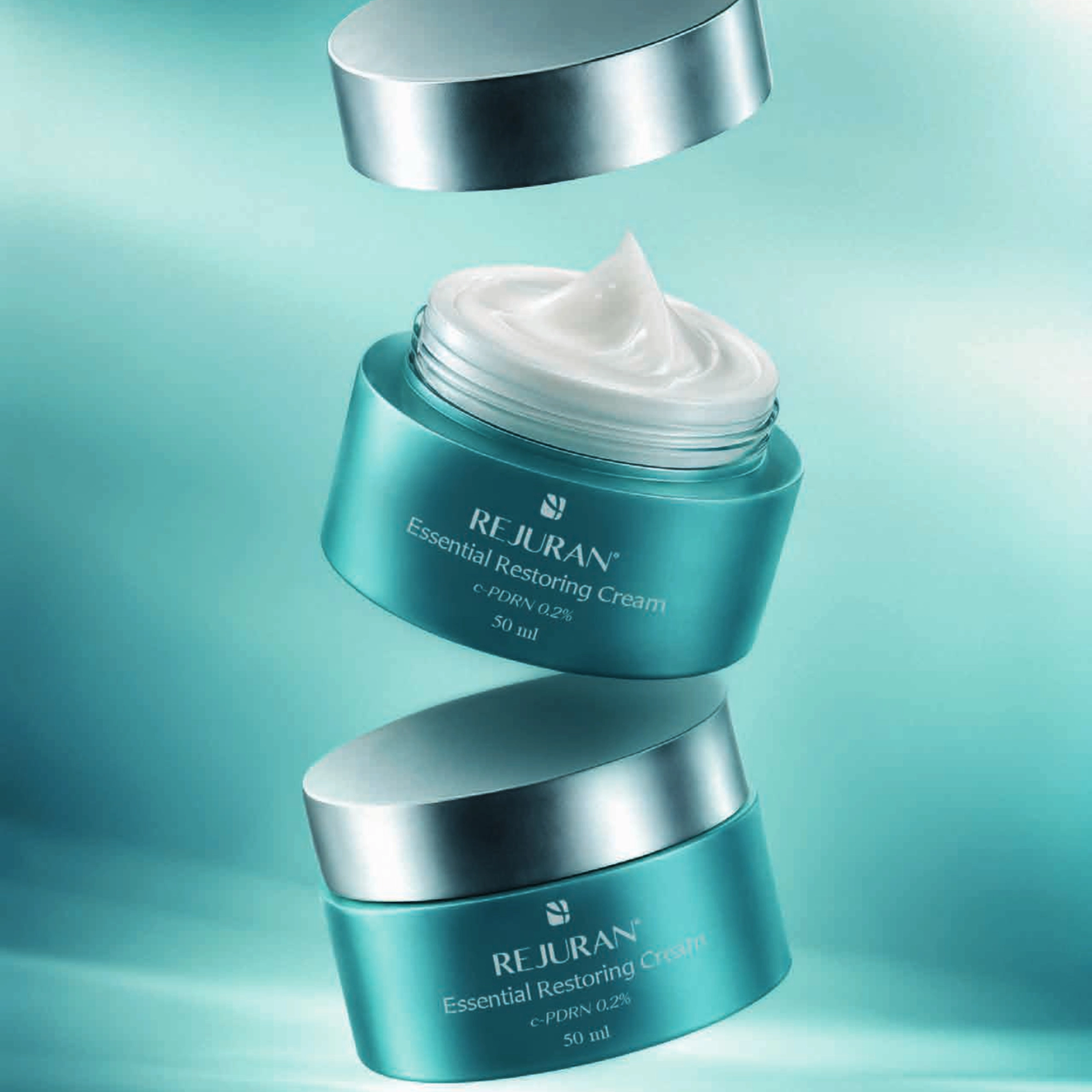 Відновлювальний крем для обличчя з пептидами Essential Restoring Cream REJURAN Обʼєм 50 мл — фото 3