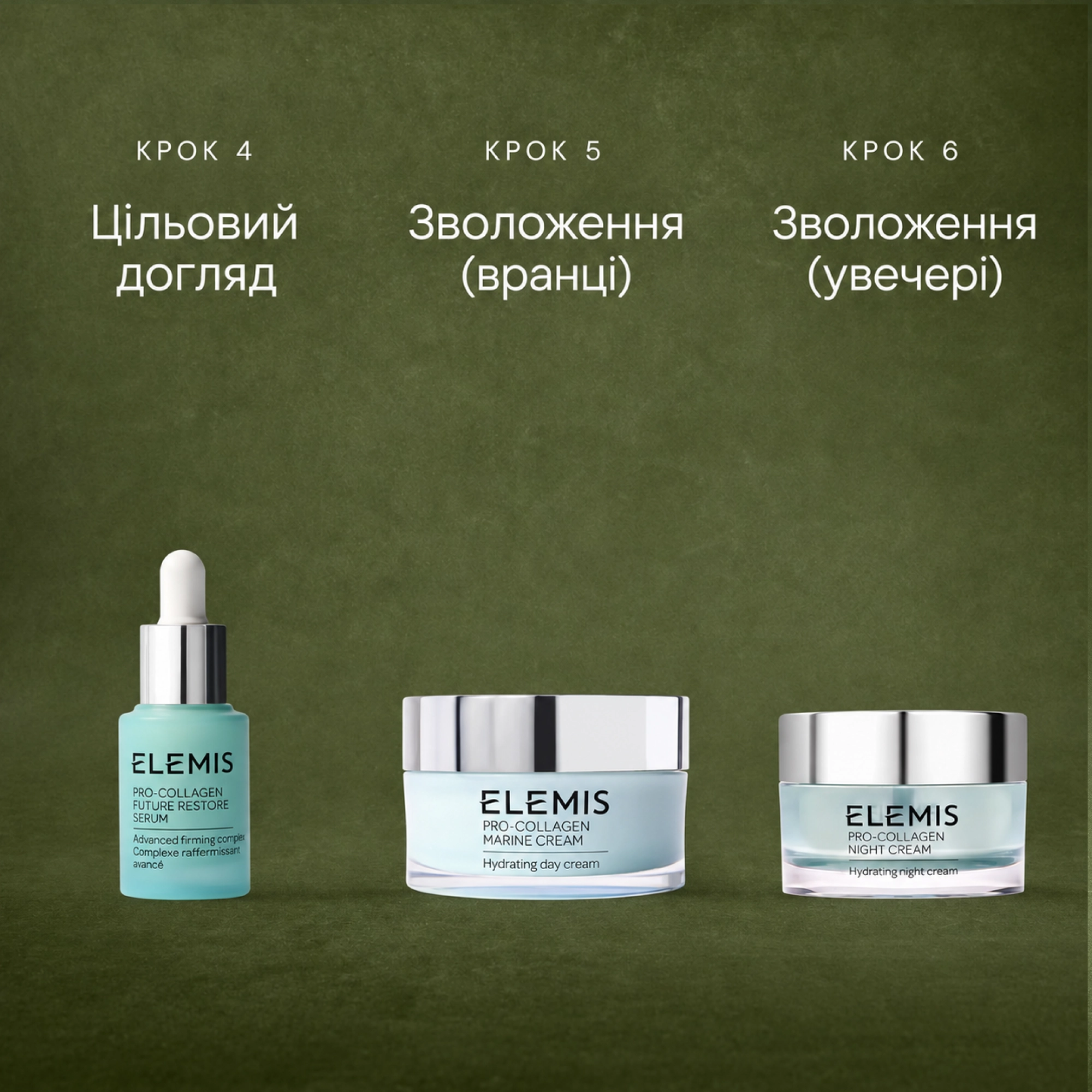 Лімітований набір для комплексного антивікового догляду The Power Of Pro-Collagen ELEMIS — фото 6
