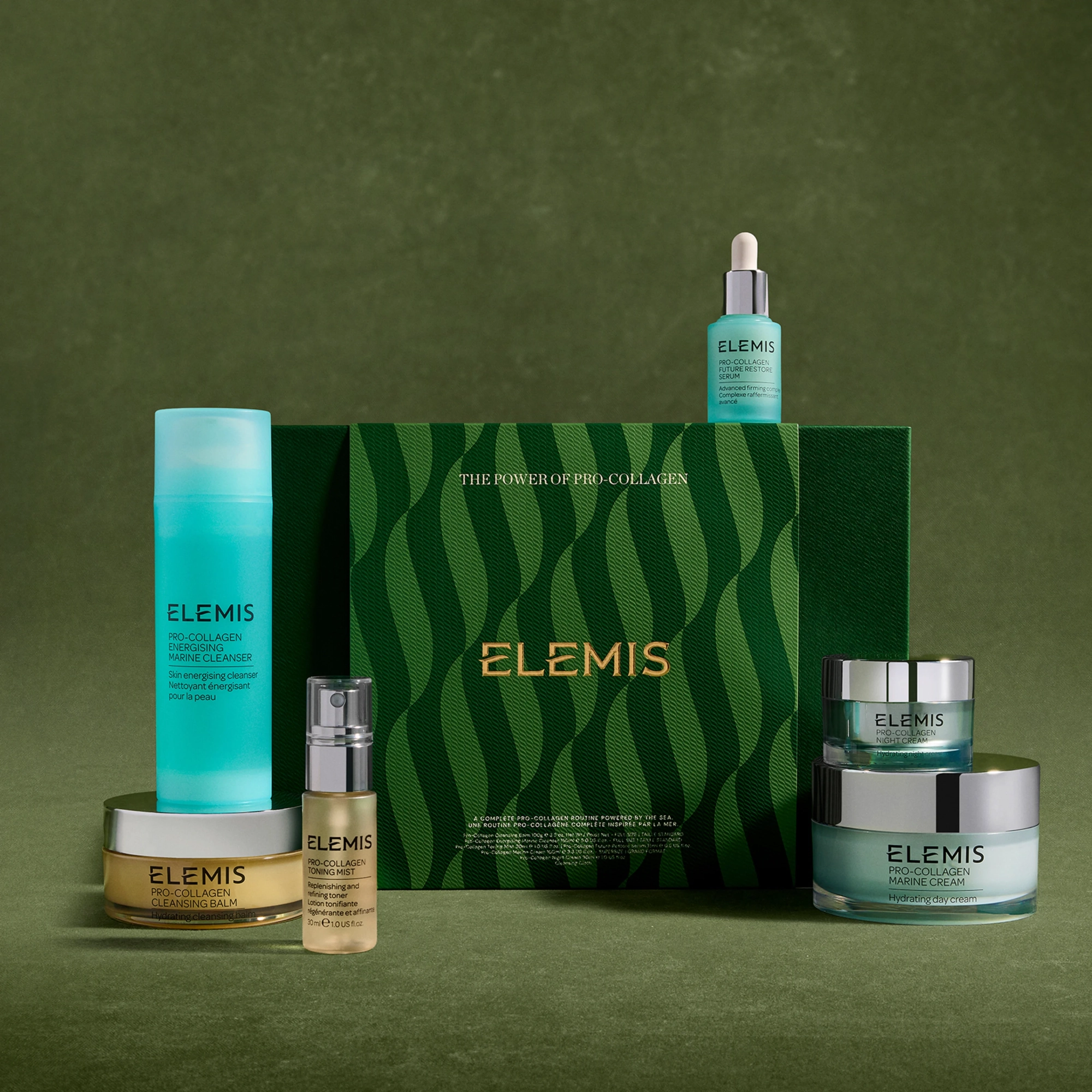 Лімітований набір для комплексного антивікового догляду The Power Of Pro-Collagen ELEMIS — фото 7