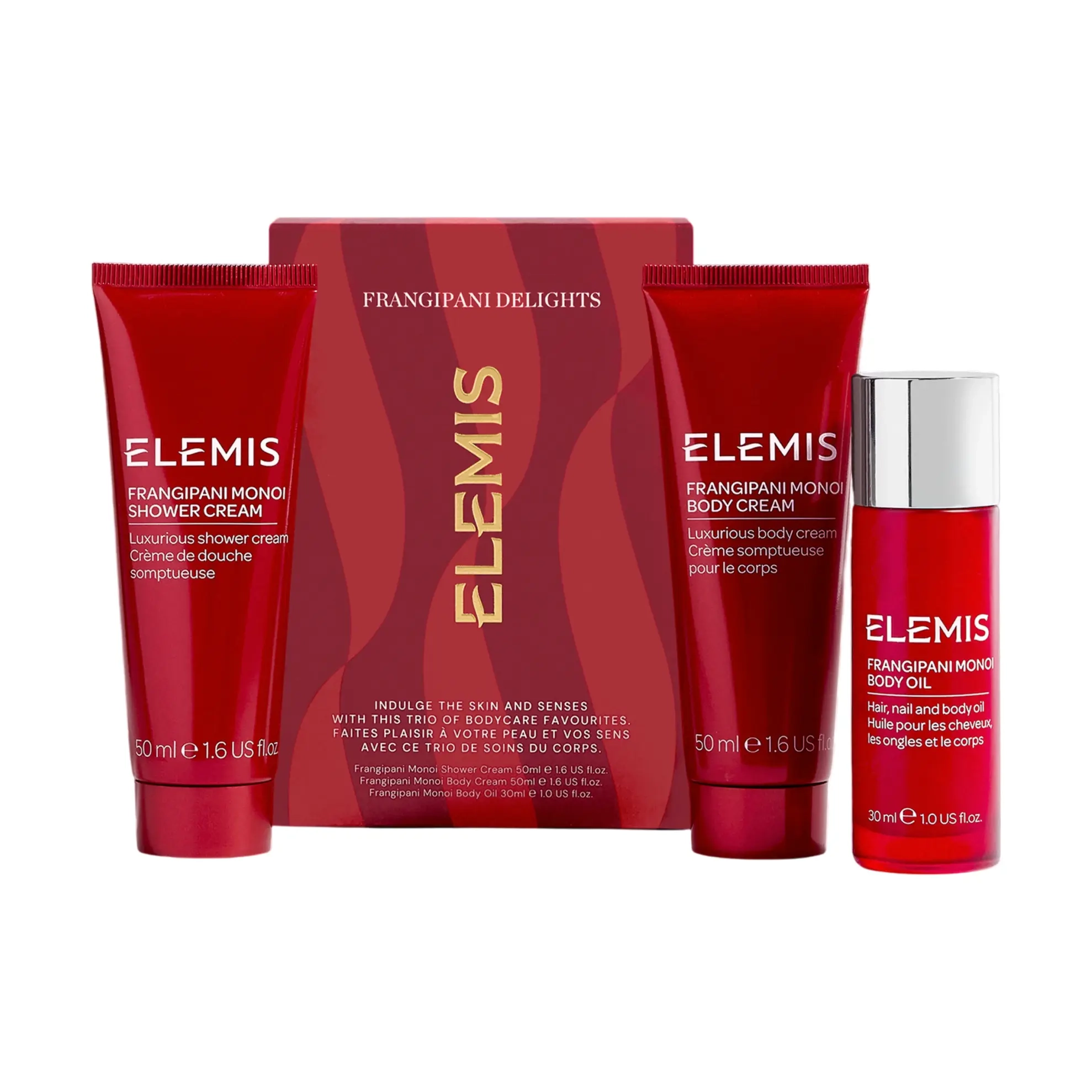 Лімітований набір для догляду за тілом Frangipani Delights ELEMIS