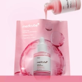 Тканевая маска для лица с PDRN и пептидами PDRN Pink Peptide Serum Mask MEDICUBE Объем 23 мл — фото 7