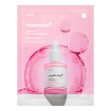 Тканевая маска для лица с PDRN и пептидами PDRN Pink Peptide Serum Mask MEDICUBE Объем 23 мл