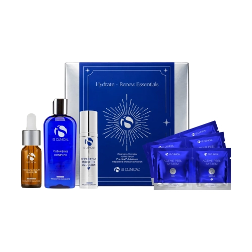 Набір для зволоження та відновлення шкіри обличчя Hydrate + Renew Essentials IS CLINICAL