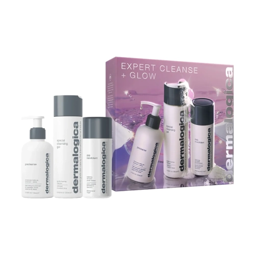 Набір для подвійного очищення та сяйва шкіри Expert Cleanse + Glow DERMALOGICA