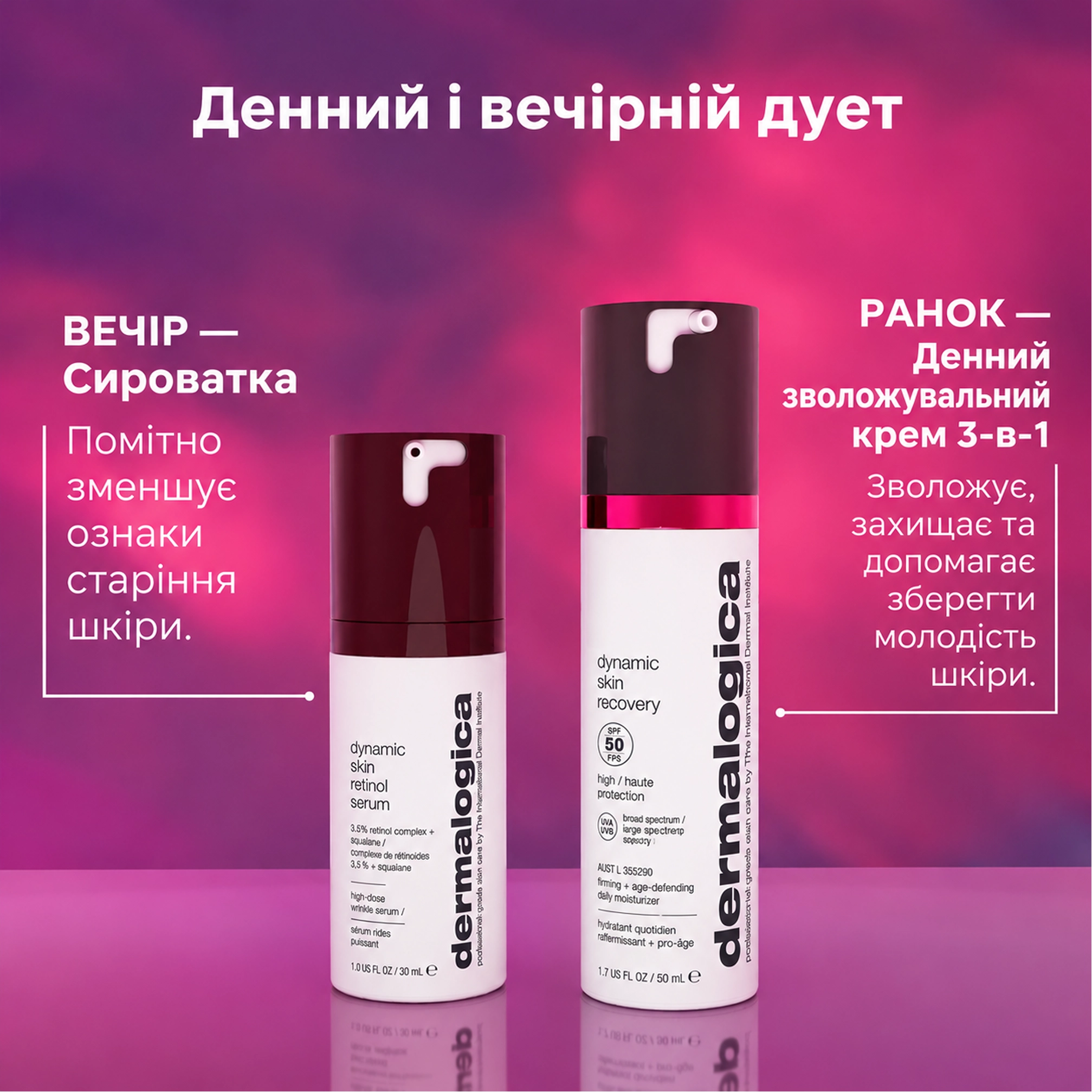 Набір для антивікового догляду та захисту шкіри обличчя Expert Protect + Renew DERMALOGICA — фото 5