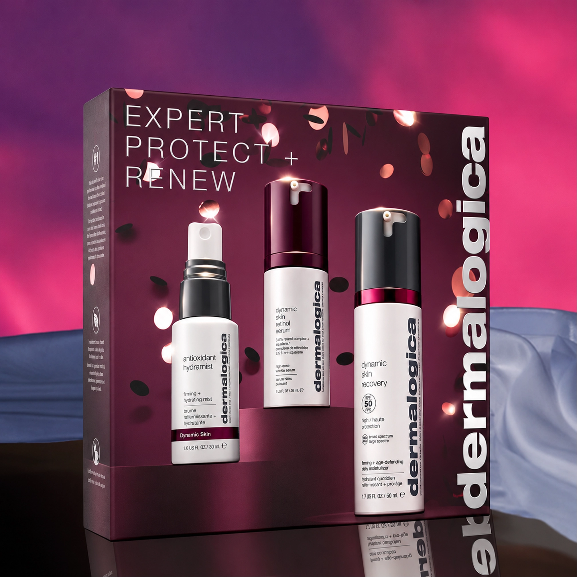 Набір для антивікового догляду та захисту шкіри обличчя Expert Protect + Renew DERMALOGICA — фото 7