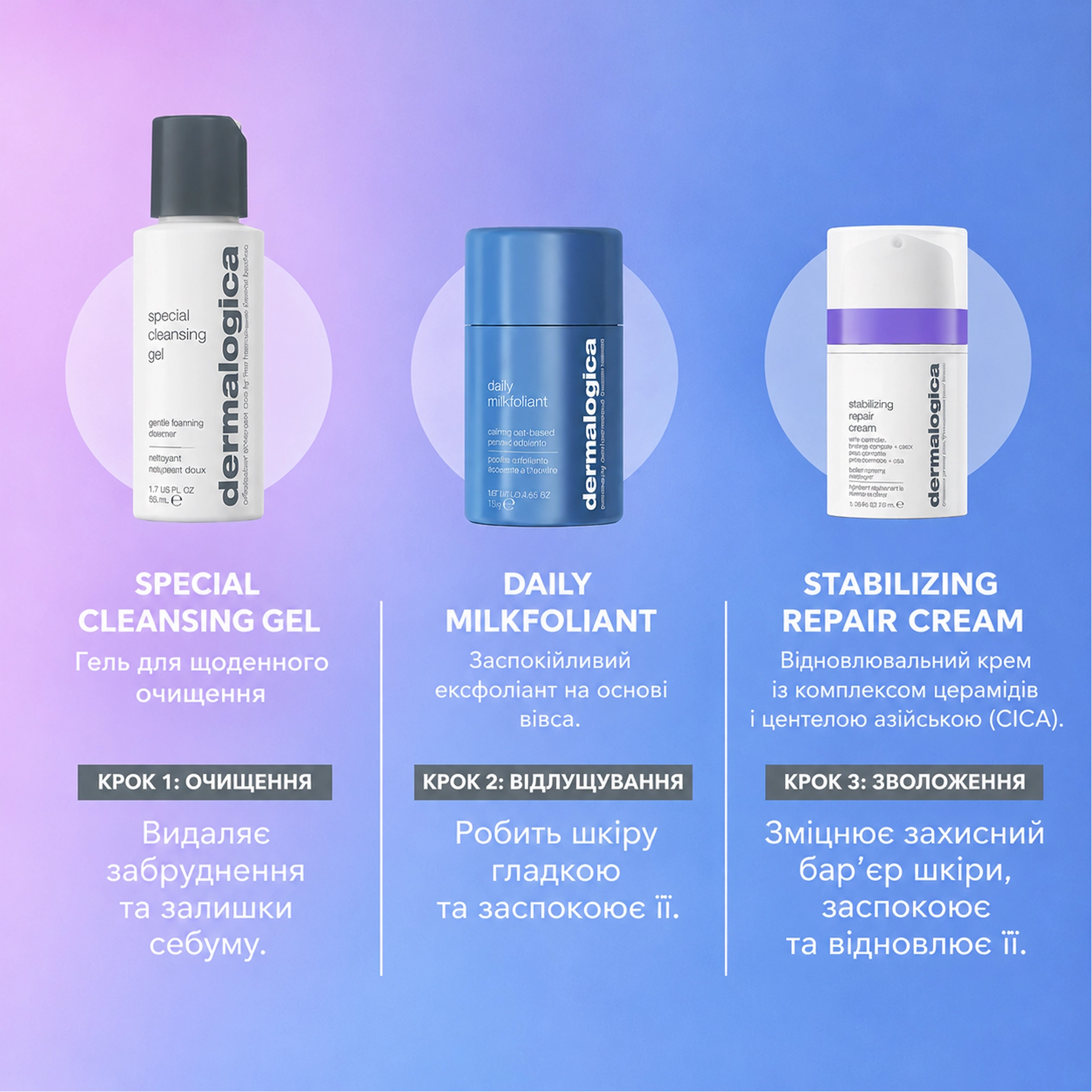 Тревел-набір для відновлення бар’єра чутливої шкіри Expert Barrier Repair DERMALOGICA — фото 3