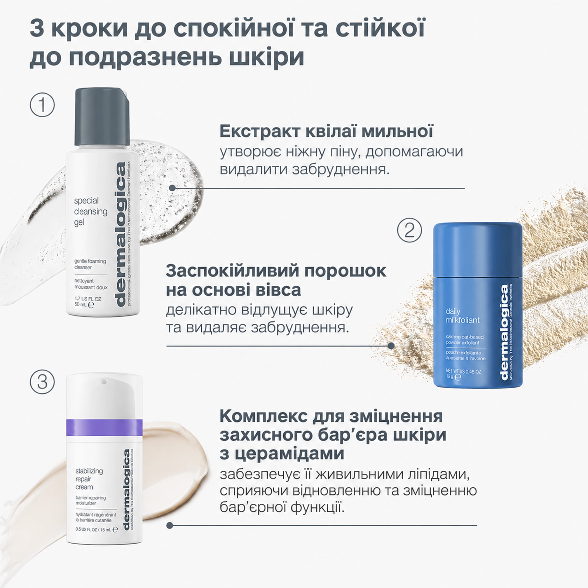 Тревел-набір для відновлення бар’єра чутливої шкіри Expert Barrier Repair DERMALOGICA — фото 6