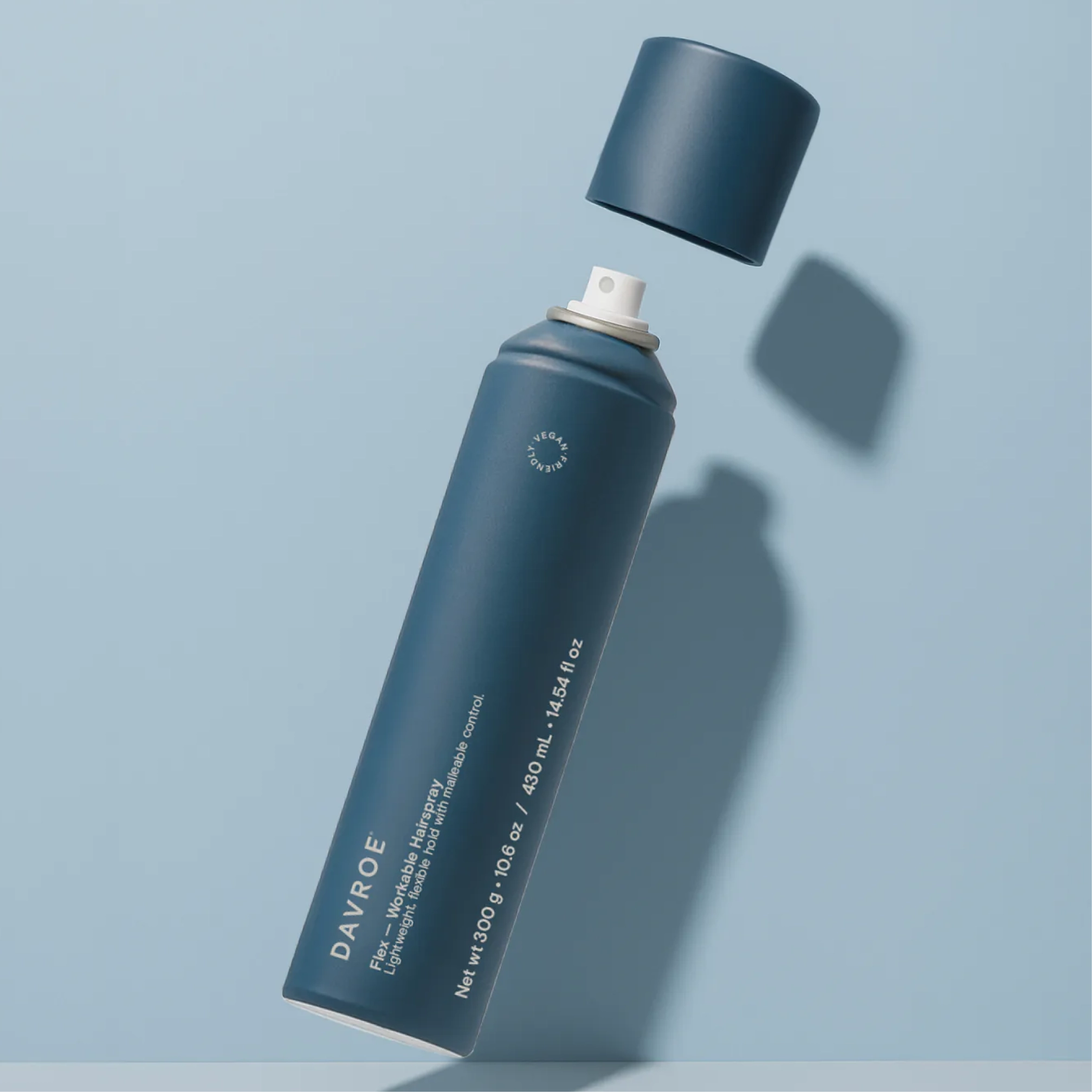 Лак для волосся гнучкої фіксації Flex - Workable Hairspray DAVROE Вага 300 г — фото 4