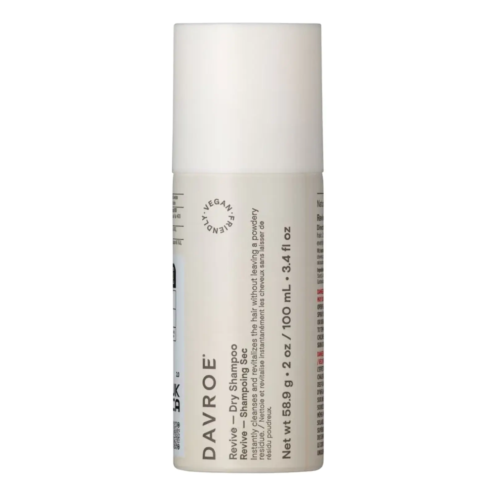 Сухий шампунь Revive Dry Shampoo DAVROE Обʼєм 100 мл